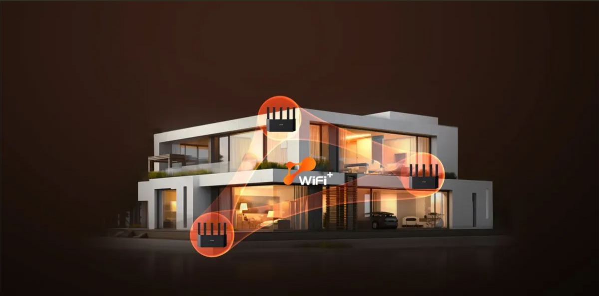 Router Wifi-7 Rompe Muros Alta Potencia Tenda Easymesh