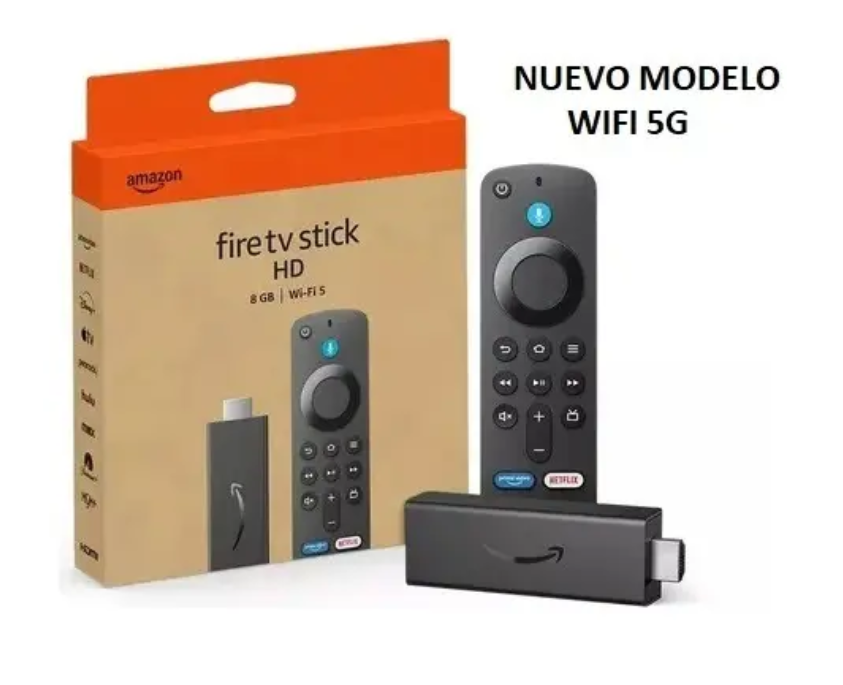 Amazon Fire Tv Stick 3era Gen -Control Tv Netflix Hbo y más