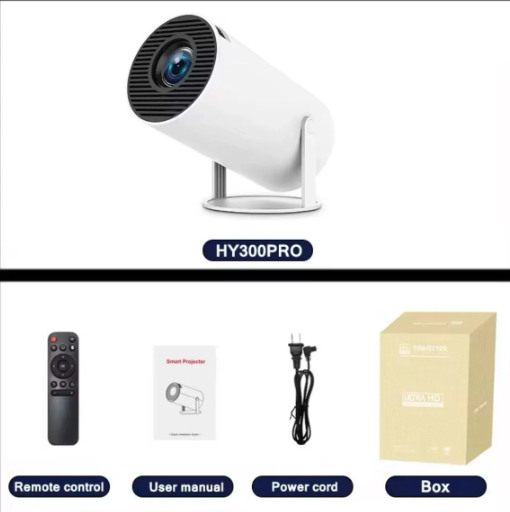 Proyector Portátil Hy300 Wifi 6 Bluetoth 5 Android 11
