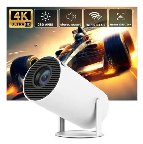 Proyector Portátil Hy300 Wifi 6 Bluetoth 5 Android 11