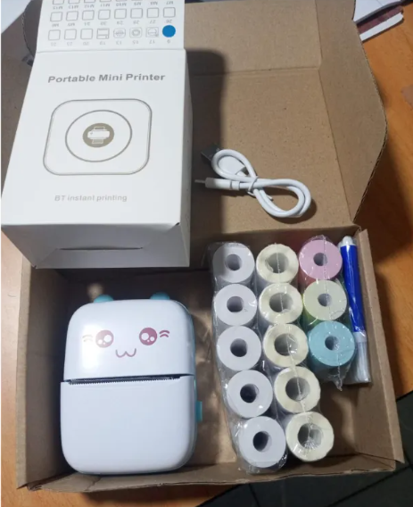 Mini Impresora Térmica Portátil Inalámbrica Bluetooth