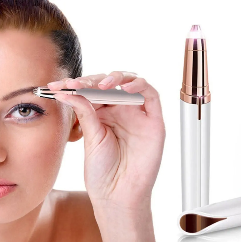 Depiladora De Cejas Vello Facial Para Damas Afeitadora