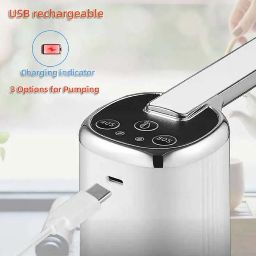 Dispensador De Agua Electrico Usb Recargable