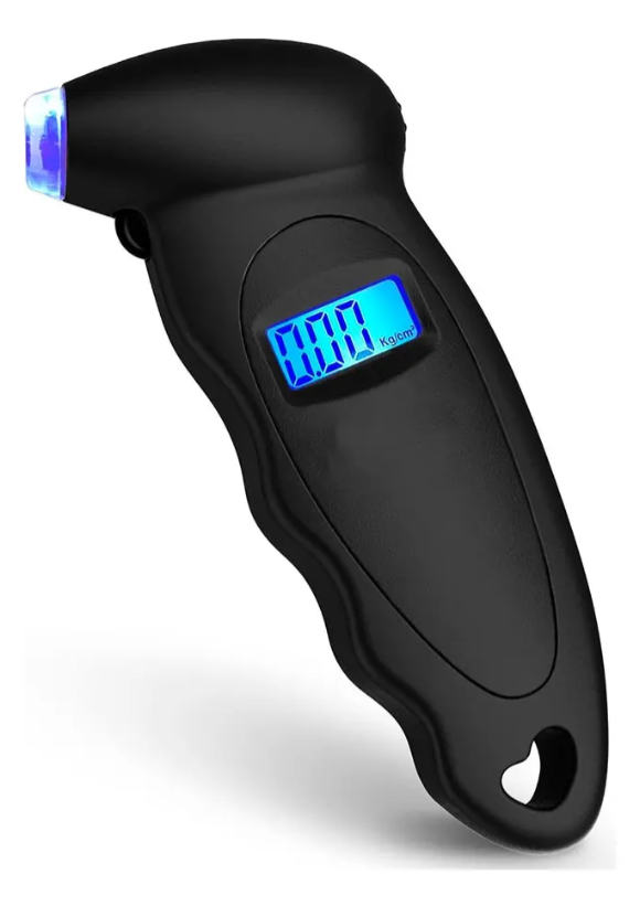 Medidor Presión Aire Digital Caucho Carro Moto Bicicleta