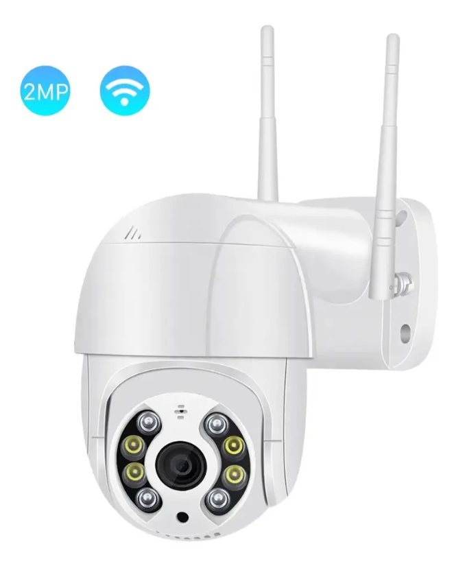 Cámara Robot Seguridad Ip Wifi Para Interperie