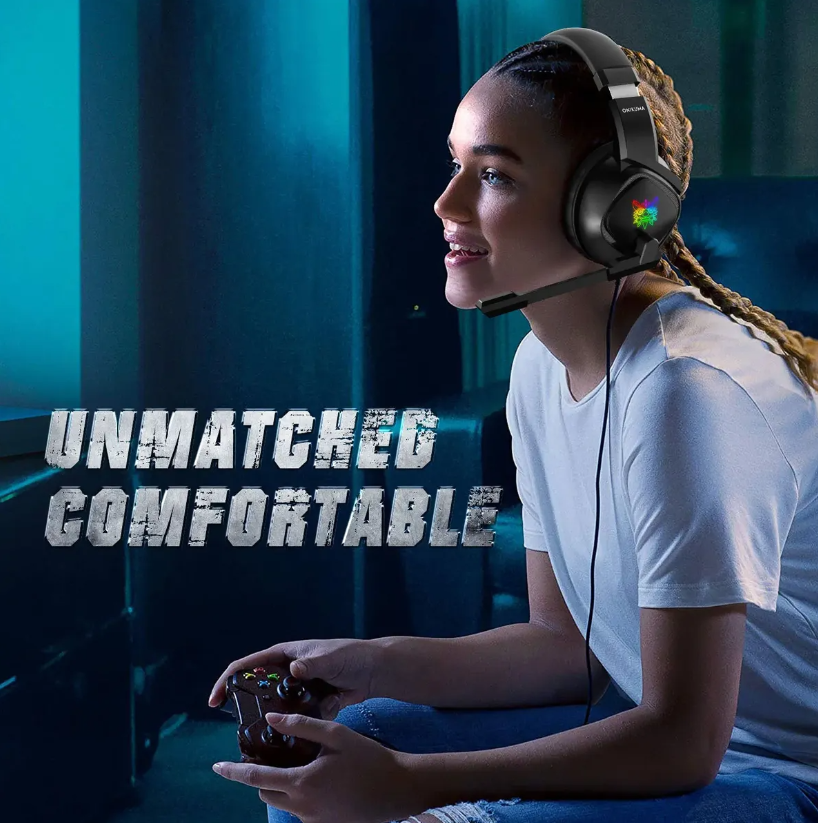Audifono Gamer Rgb Con Audifono Y Splitter K9
