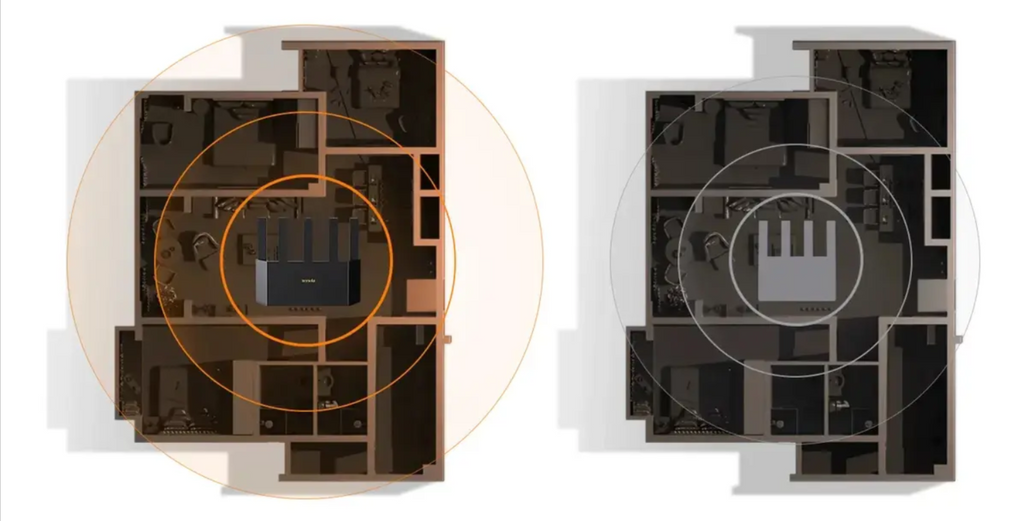 Router Tenda TX2L Pro Wi-Fi 6 AX1500 – Doble Banda Gigabit para Fibra Óptica